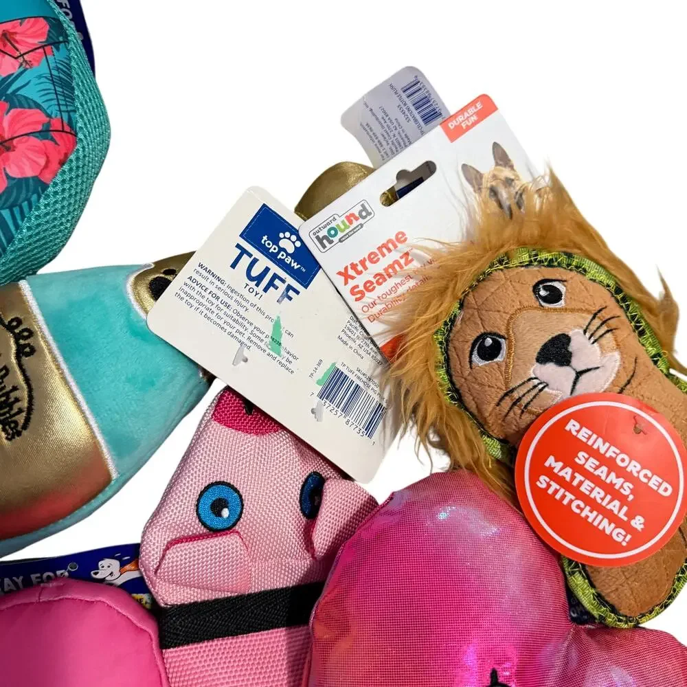 Dog Toy Bundle of 9 Toys